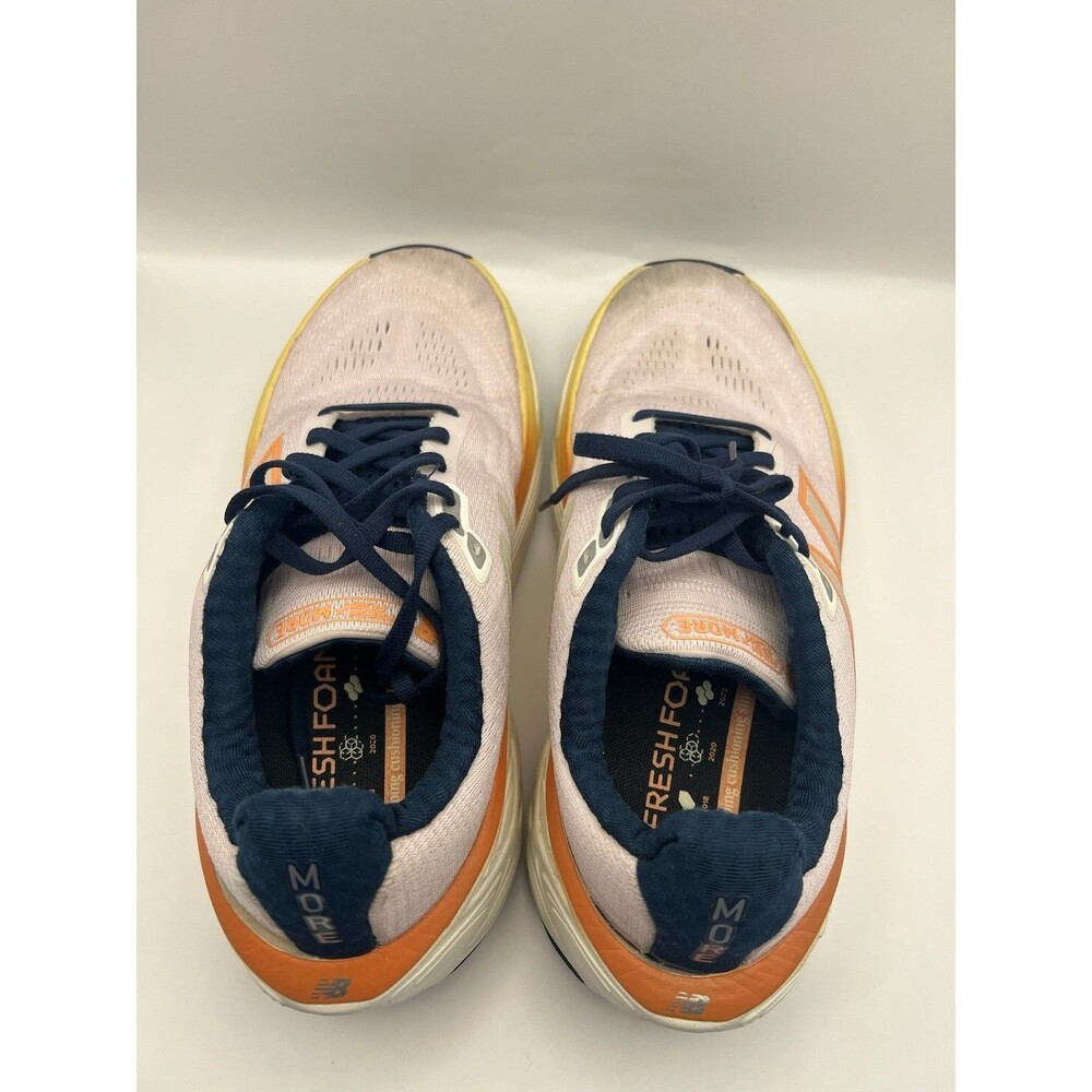 New Balance Athletic Shoes - White, Orange,  Navy - Picture 7 of 10
